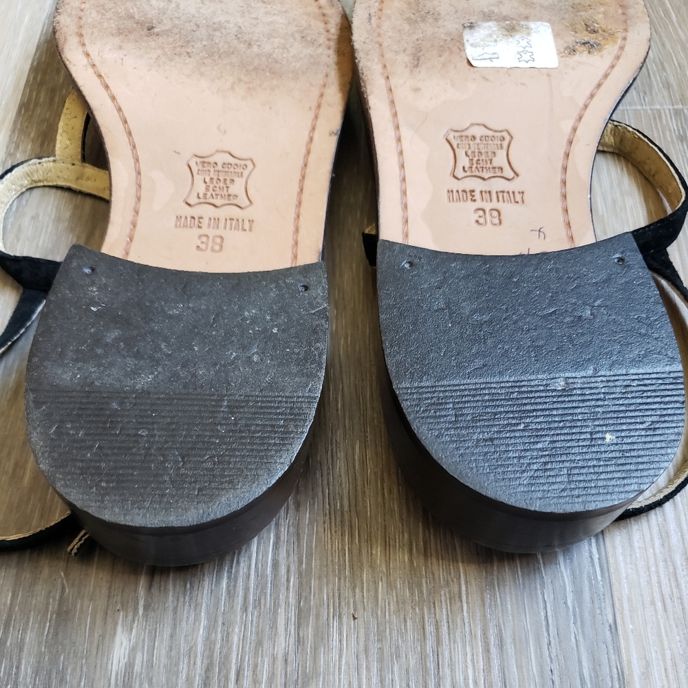 CAREL PARIS SLINGBACK SANDALS - Picture 14 of 15